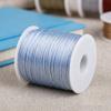 100m 1.5mm Braided Cord Solid Color Beading String Craft String Silk Rope  Chinese Knotting
