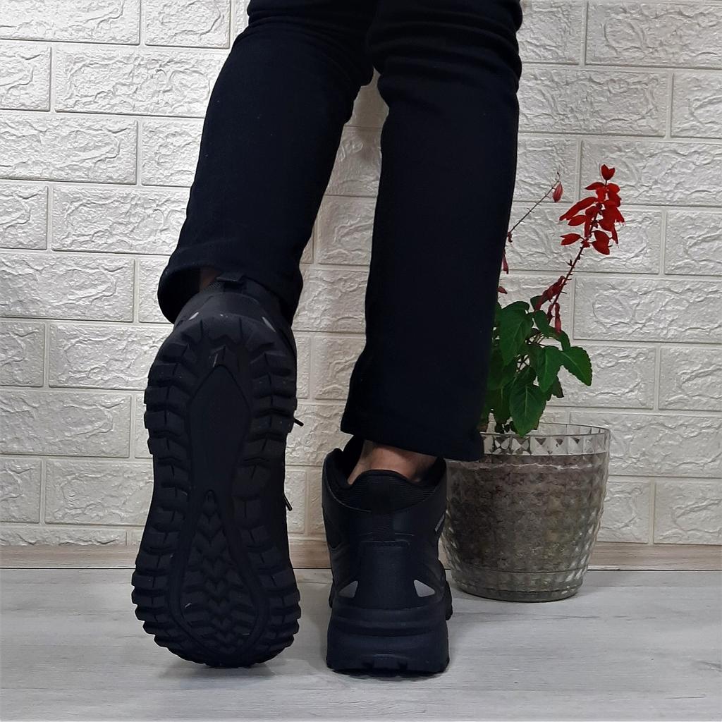 Jump 28680 Black Waterproof Non-Slip Sole Men's Boots