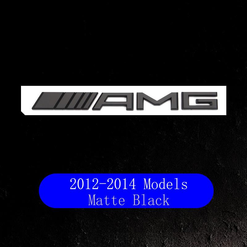 GLC GLB AMG Logo Car Tail Trunk Auto Emblem Sticker Accessories For Mercedes Benz Brabus Smart Maybach W204 GLC CLA W205 W203 W