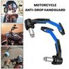 1 Pair Motorcycle Hand Guard CNC Aluminum Alloy Handlebar Brake Clutch Lever Hand Protector Motorbike Dirt Bike Scooter Modification Accessories
