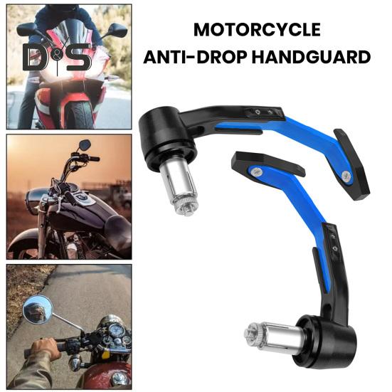 1 Pair Motorcycle Hand Guard CNC Aluminum Alloy Handlebar Brake Clutch Lever Hand Protector Motorbike Dirt Bike Scooter Modification Accessories