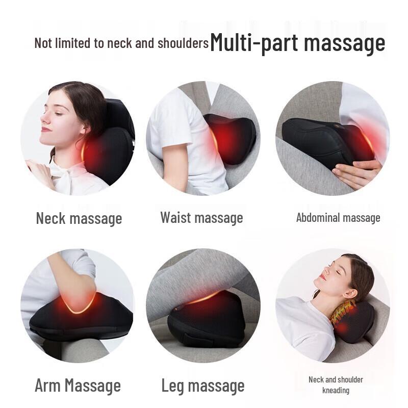 CLORIS Multifunctional Neck & Back Massager Pillow