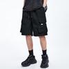 Summer Men's Overalls Short  Style Baggy Straight Cropped Pants