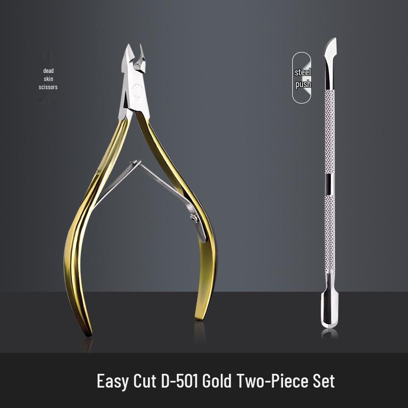 Professional Cuticle Nipper & Nail Art Tool Set: Remove Dead Skin, Callus, Trim Nails, Remove Gel Polish.