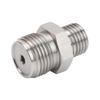 M14x1.5 Kraftstoffleistenanschluss Edelstahl Schlauch Gasanschluss Kraftstoffpumpen-Schienenadapter Fitting für Sierra 2500 3500
