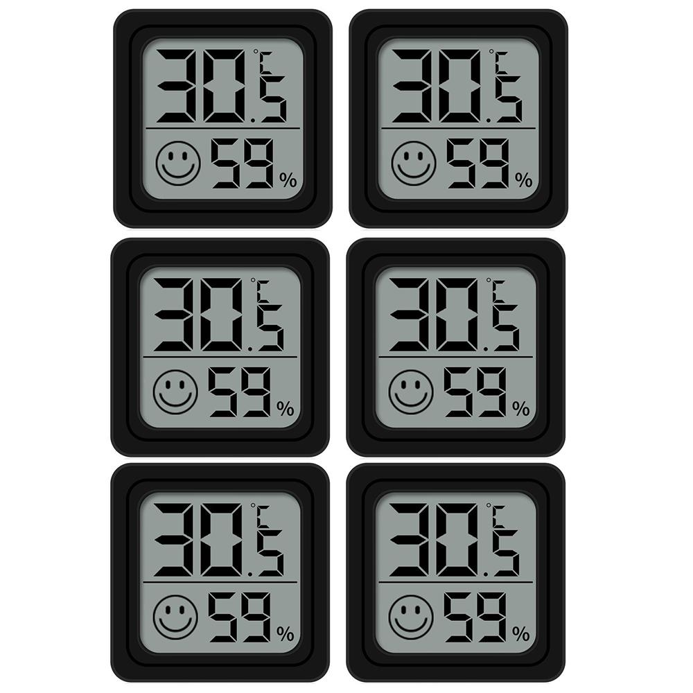1/2/4/6 st digital termometer hygrometer inomhus mini temperatur LCD elektronisk monitor hygrometer utomhusrum baby