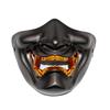 soulman/A dazzling and enchanting half-face mask cos Halloween Horror Japanese Ghost Headgear with Glasses