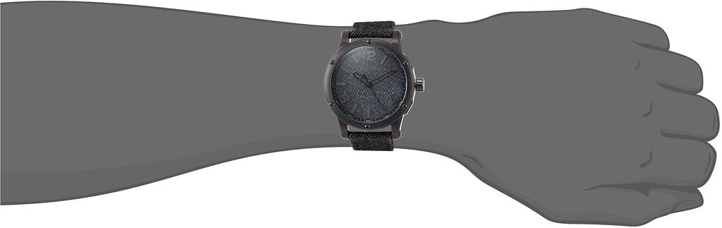 Angel Clover Exventure-SENSE Exclusive EV46BBK-BD Men's Watch Black Stainless Steel Quartz 46MM