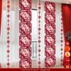 Double Happiness Wedding Room Curtain Decoration for Groom and Bride