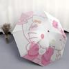 1pc Hello Kitty Automatic Opening/Closing Umbrella with Foldable Design, 8-Bone Iron Frame, Outdoor, Ideal Gift for Fans, Travelers, Daily Use, Suitab