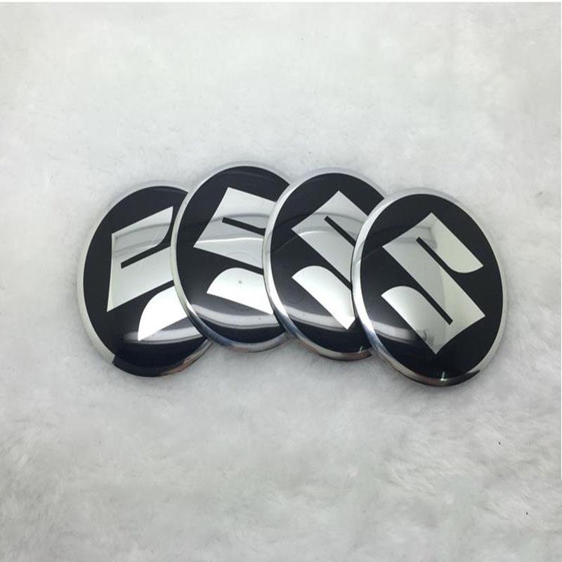565mm Car 4pcs Wheel Center Hub Cap Cover Emblem Badge Decal Sticker For Suzuki