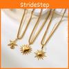 Modern Geometric Double Chain Stainless Steel Necklace With Starfish And Pearl Elements For Casual Summer Look