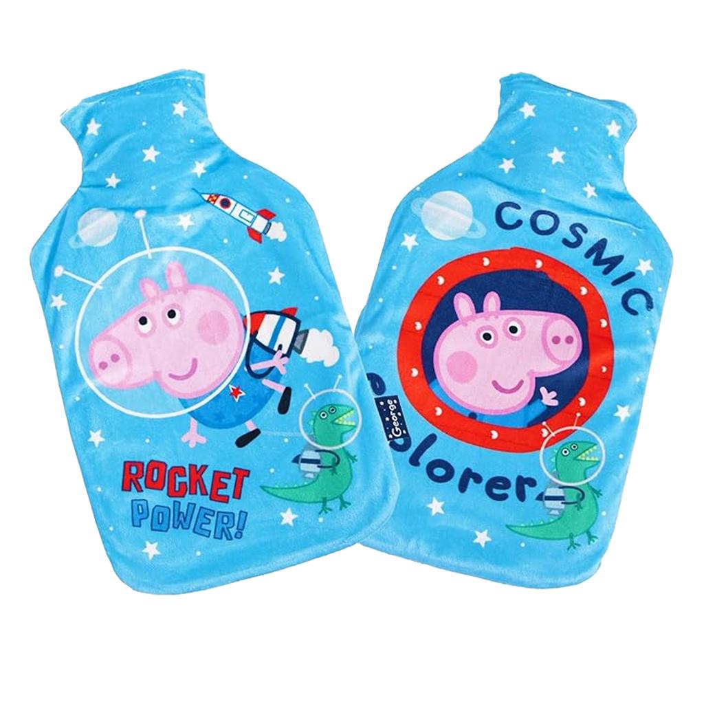 Peppa Pig Reversible 2L Hot Water Bottle And Cover