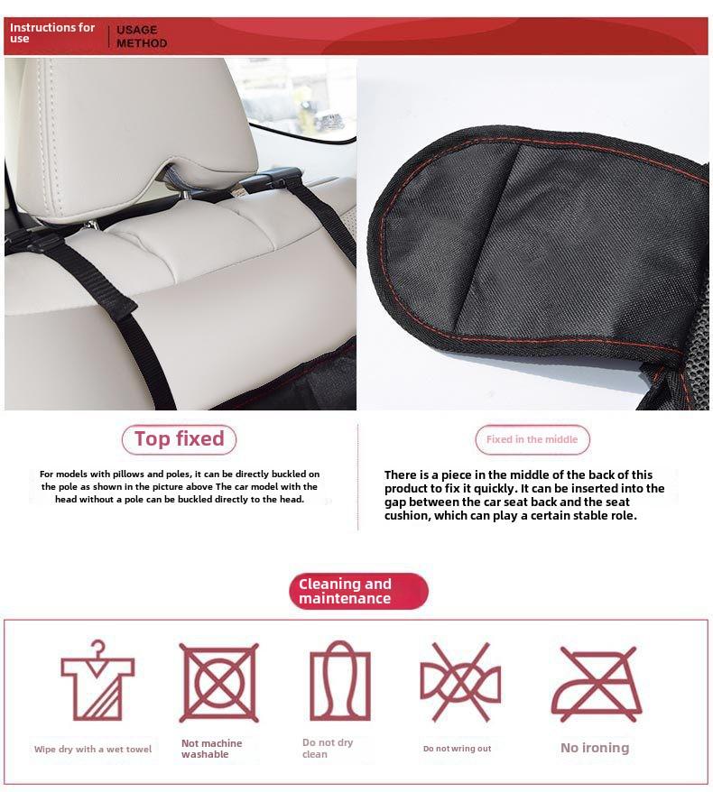 Car Seat Cushion Protector - Non-slip, Anti-wear Pad
