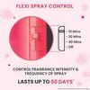 Godrej Aer Rose Matic Kit (Machine + 1 Refill) - Automatic Room Fresheners with Flexi Control Spray | Petal Crush Pink | Lasts Up To 60 Days (225ml)