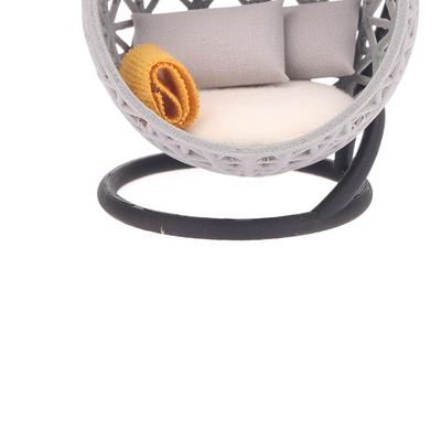 1 set model de bebeluș artizanat hamac în miniatură pentru amenajare pentru casă, diy, leagăn, scaun pentru păpuși, jucării, decorare