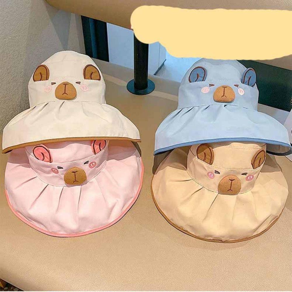 Quick-dry Summer Kid Sunhat Korean Style Children's Empty Top Cap  Girls