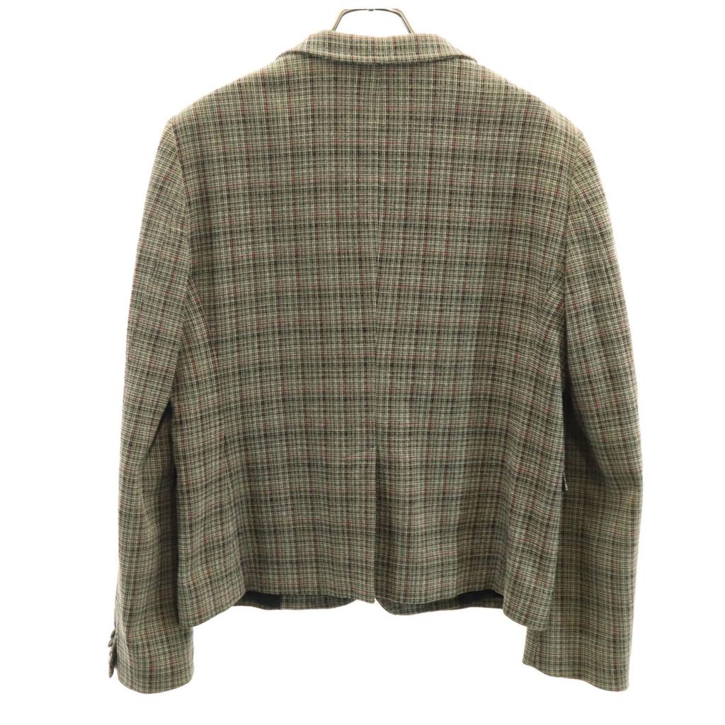 Marni Wyprodukowana we Włoszech Marynarka z mieszanki wełny w kratę 44 Szara Męska Używana