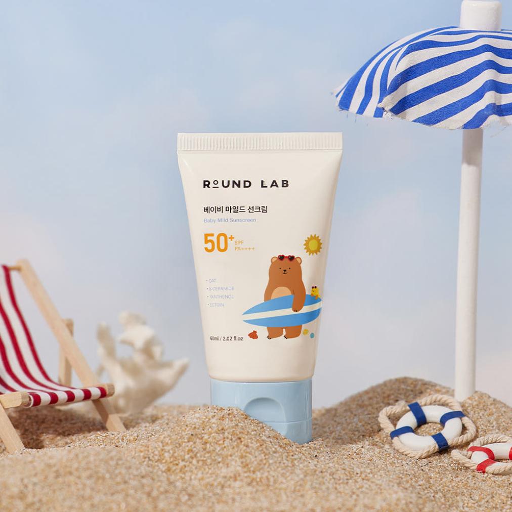 ROUND LAB Baby Mild Sunscreen 60ml SPF50+ PA++++