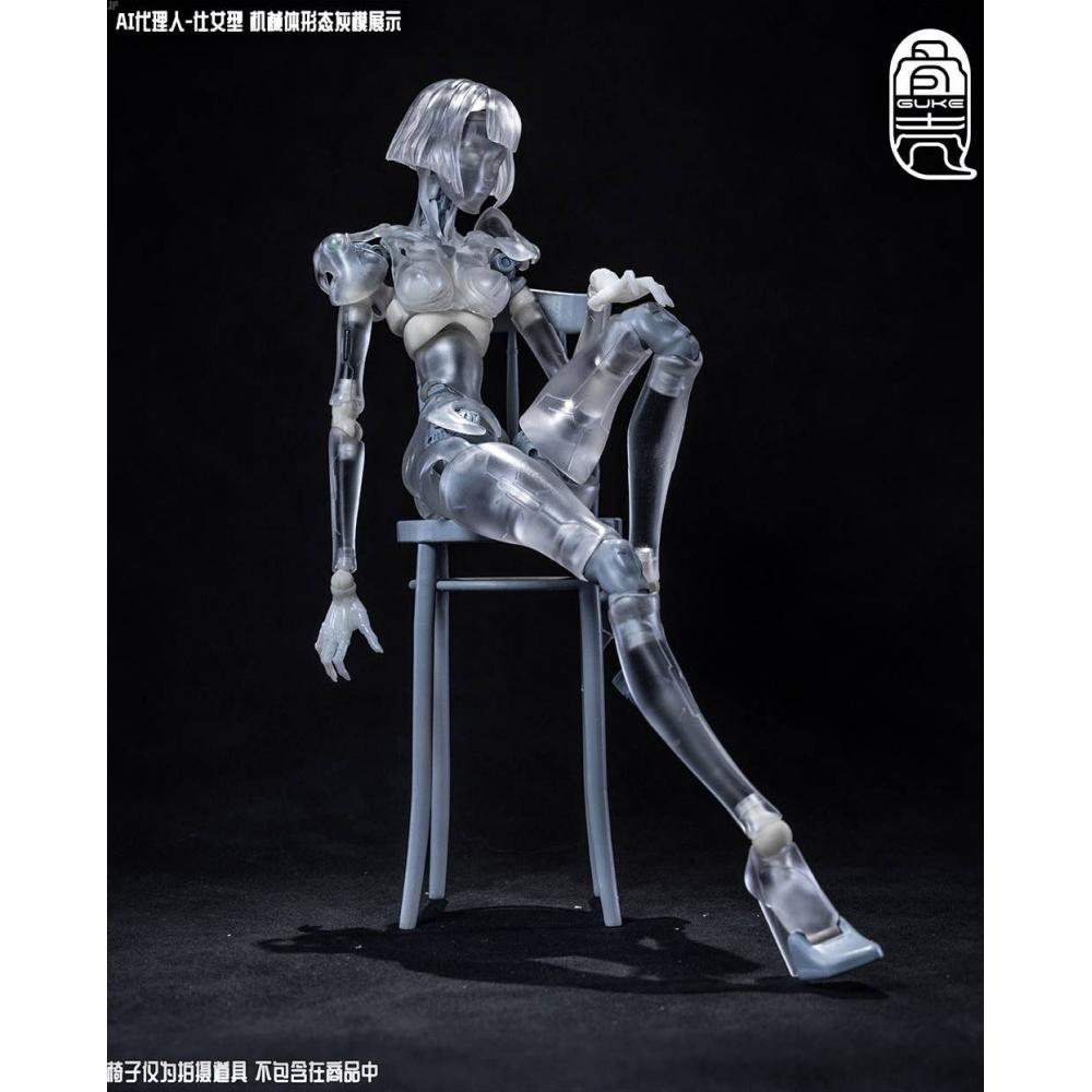 Null 1 12 Ai Agent mAiden Type C1 Transparent Ver. Movable Figure Body