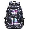 Animation Cartoon Letter Printing Large Capacity Shoulder Bag Lightweight Primary And Secondary School Students Leisure Schoolbag