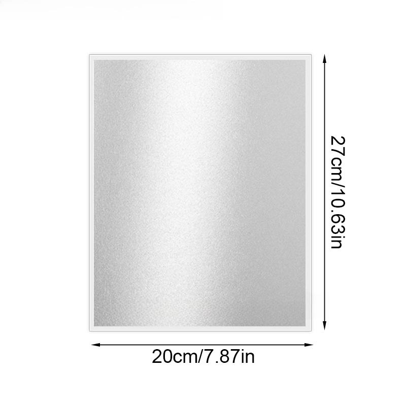 

1 шт. Наклейки с пленочным покрытием Бизнес Скретч-набор Сделай сам Прямоугольник Фестивали Скретч-наклейки Этикетки Вечеринка 20cmx27cm серебряный