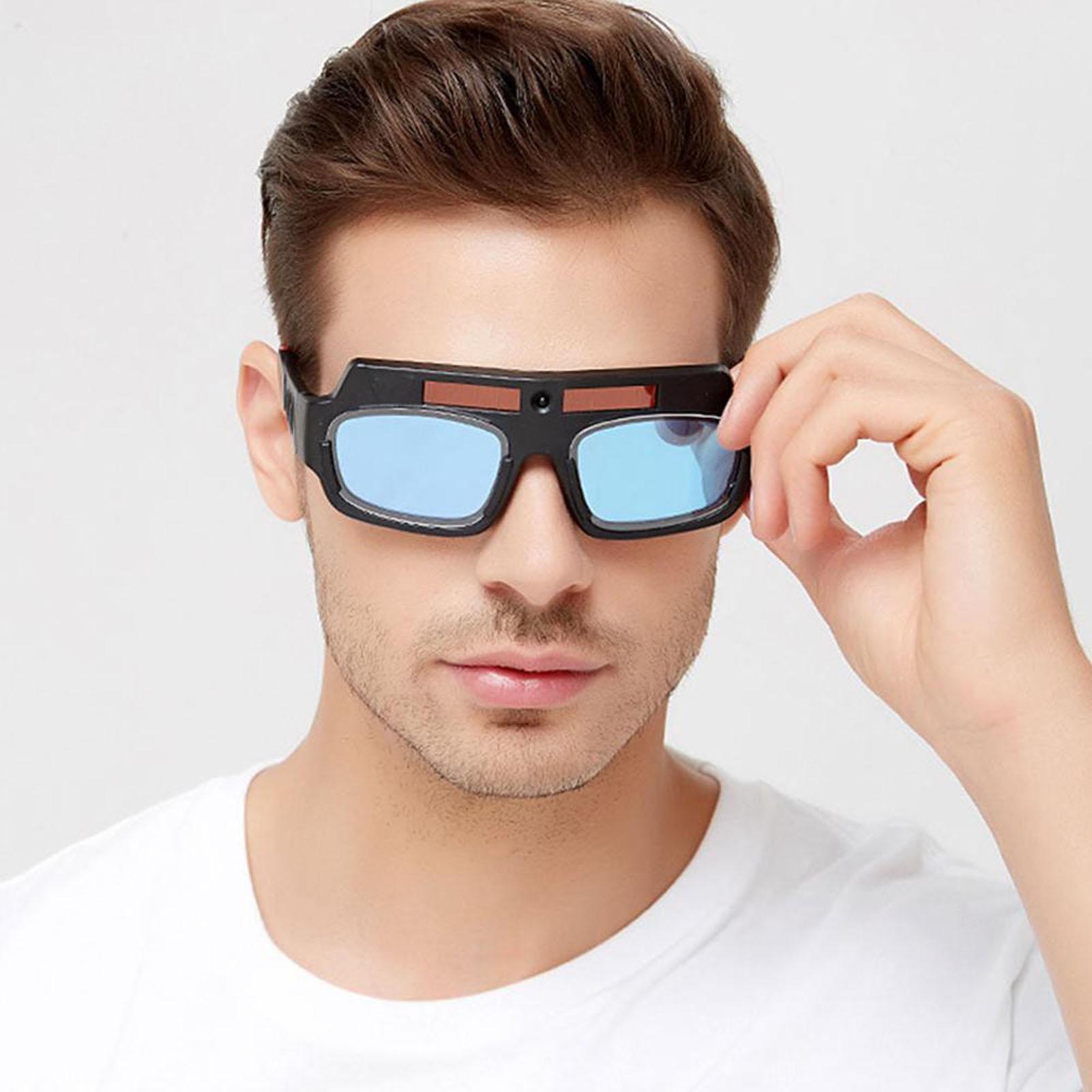 Auto Darkening Welding Goggle Solar Eye Safety Protective PC Glasses for Welder Soldering ABS+PC