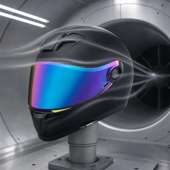 Motorcycle Helmet Visor Lens Compatible with FF370 FF394 FF32, Anti-UV Windproof Helmet Face Shield Replacement, Helmet Accessory