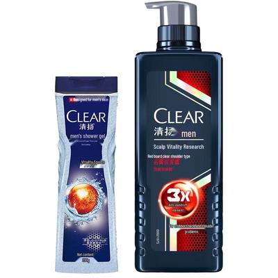 Clear Sport Body Wash & Anti-Dandruff Shampoo Set