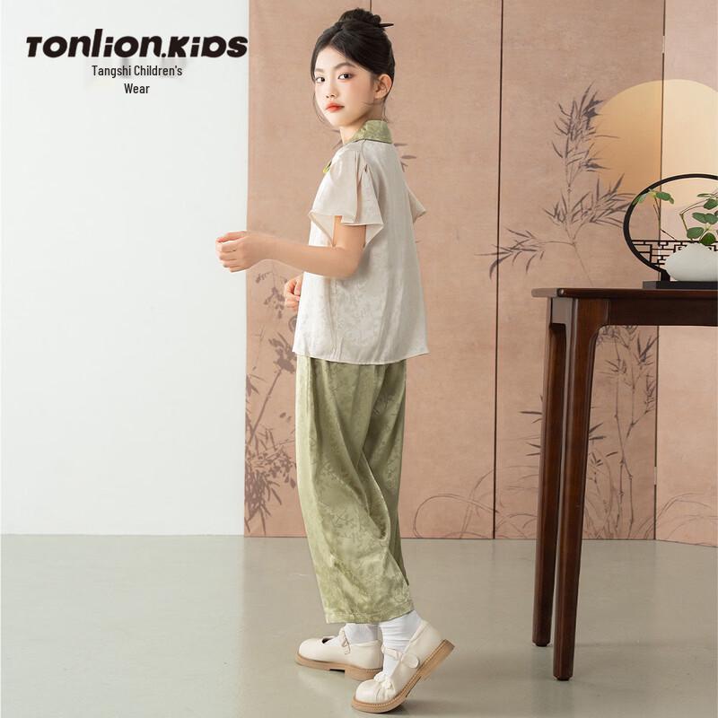 Tangshi Girls  New Chinese Style Summer Two-Piece Set 150