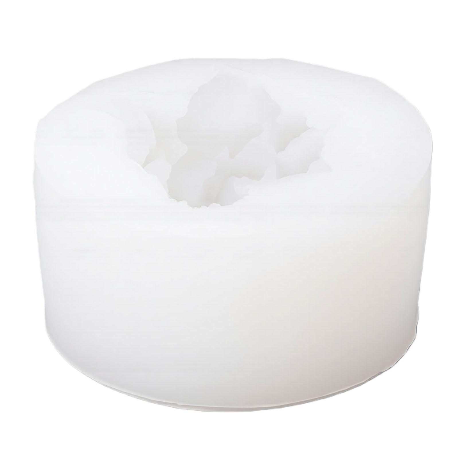 Cosyhome 3D Hydrangea Flower Fondant Mold Silicone Flower Soap Mold For Clay Chocolate Pudding Cupcake Cake Decoration