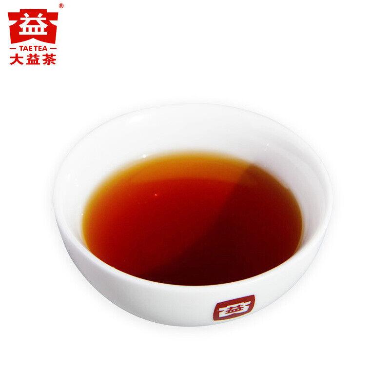 2020 TAETEA 7692 Спелый чай Пуэр партия 2001 Мэнхай Дайи Шу Пуэр Чайный пирог 357г — фото 2