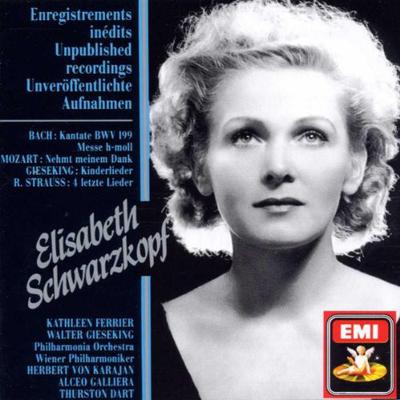 CD ELISABETH SCHWARZKOPF  Enregistrements Indits CDM7636552 EMI 1990 Germany Classical Used
