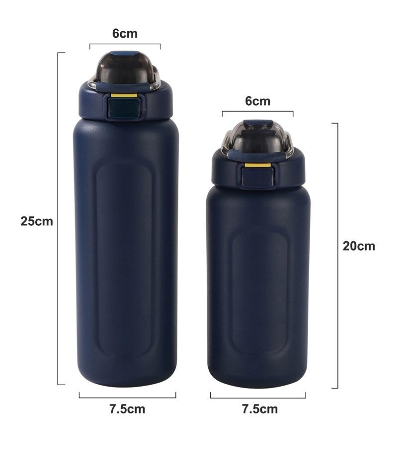 Large Capacity 304 Stainless Steel Vacuum Thermos Cup for Car & Outdoor Use