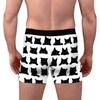 Weihnachts-Digitaldruck, atmungsaktiv, eng anliegend, für Herren, Unterhose, bequeme Boxershorts