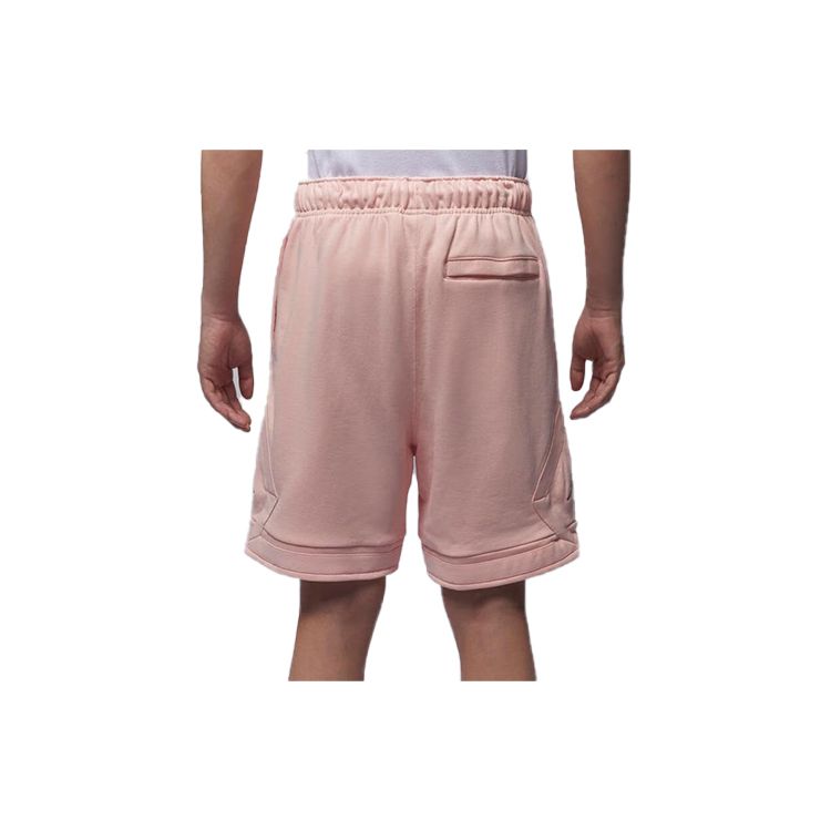 Jordan Essentials Solid Color Lace-Up Knit Sports Shorts Men shorts Pink DQ7473-622