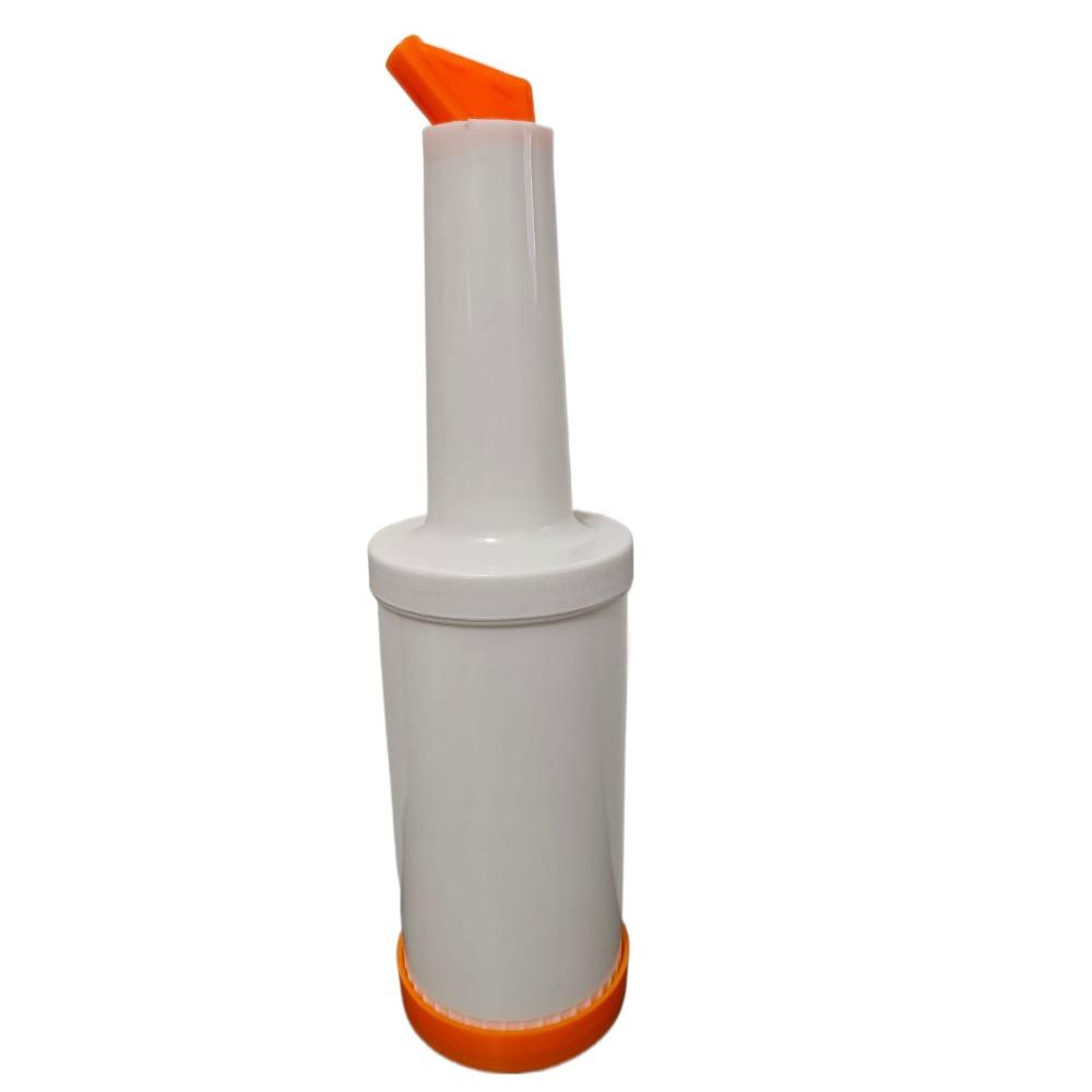 

Refillable Juice Bottle Reusable Liquid Condiments Dispenser Vinegar Bottle Kitchen 0.5L оранжевый