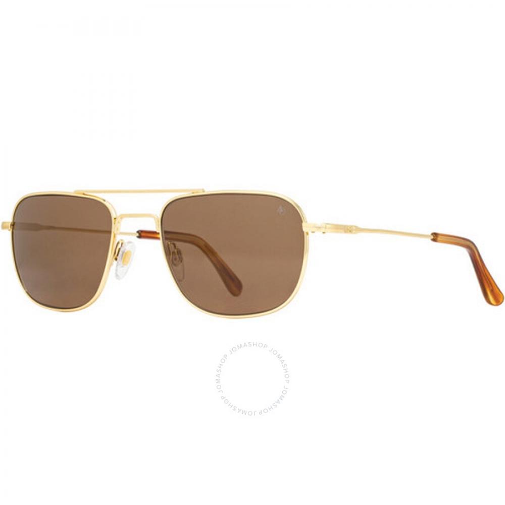 

American Optical Brown Navigator Men S SunglaSSeS Checkmate 1 56