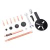 Bearing Puller Kit Heavy Duty Inner Bearing Puller Separator Kit Blind Hole Bearing Extractor 3 Jaw Hook Puller Multifunctional Bearing Removal Tool