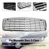 Chrome Front Bumper Grill Grille Fit Mercedes Benz S-Class W140 1992-1998
