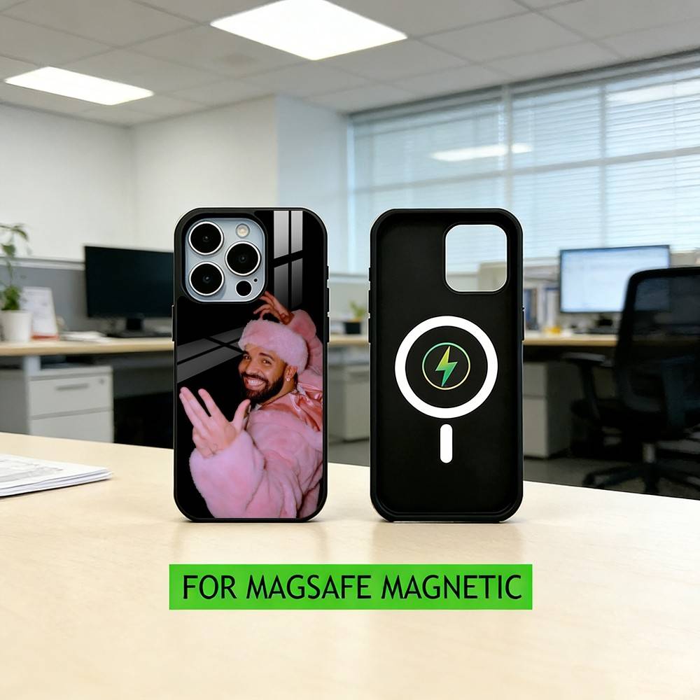 Drak-K  Phone Case For iPhone17,16,15,14,13,12,11 Plus,Pro Magnetic with Magsafe Wireless Charging