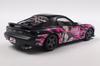 SOLID O 1/18 Scale Mazda RX-7 (FD3S) Solid Works Itasha 1999 (Black/Pink) Finished Model (S1810605)