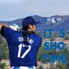 Men's Number 17 "Shotime" Dragon Design LA Baseball Jersey | Custom Baseball Shirt [Fast Shipping from Tokyo] (JP, Alphabet, XL, Regular, Royal Blue)