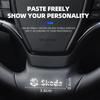 MFK1 Pioneer Badge aluminum 3D car audio stickers For Skoda Enyaq A7 Octavia Kodiaq Fabia Superb Rapid Kamiq Karoq Derivati Yeti