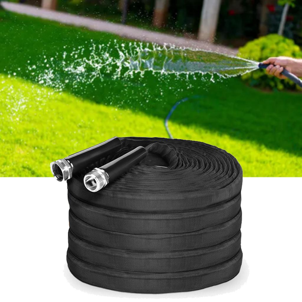 50ft Gartenschlauch Nicht dehnbar Leicht Flexibel Auslaufsicher Wasserschlauch für Hof Rasen Außenbereich
