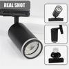 LED Track Light Clothing Store GU10 Focus Rail Spot DIY Bulb Design Fixture Shop Home Kitchen Track Lamp Source lane Spotlight