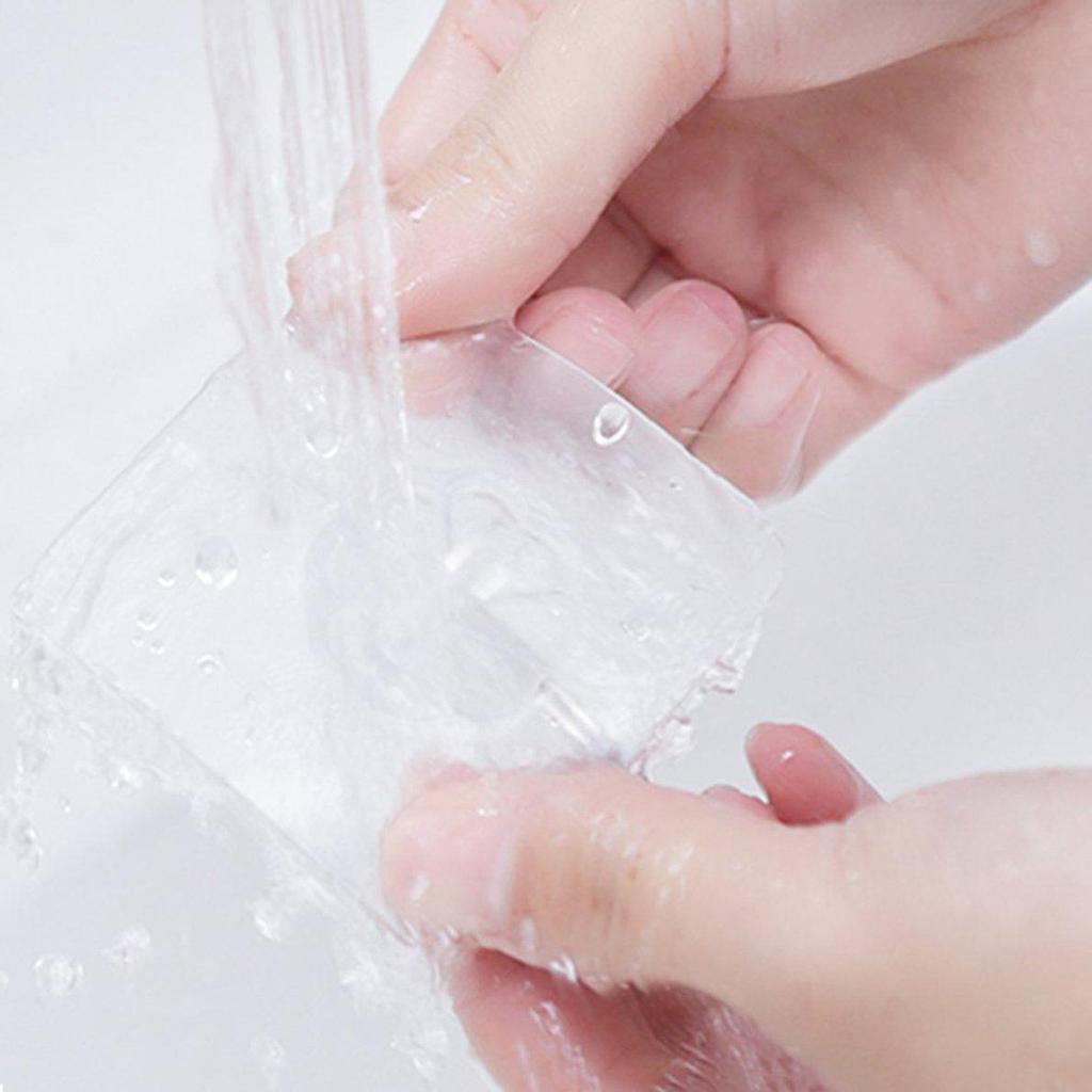 1/3/5 Stück Transparente Haken Starker Saugknopf Saugnapf Wandhaken Aufhänger für Küche Badezimmer