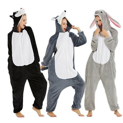 Kostým tygra ve stylu vlka Jednorožcové pyžamo Onesie Kigurumi Kombinéza