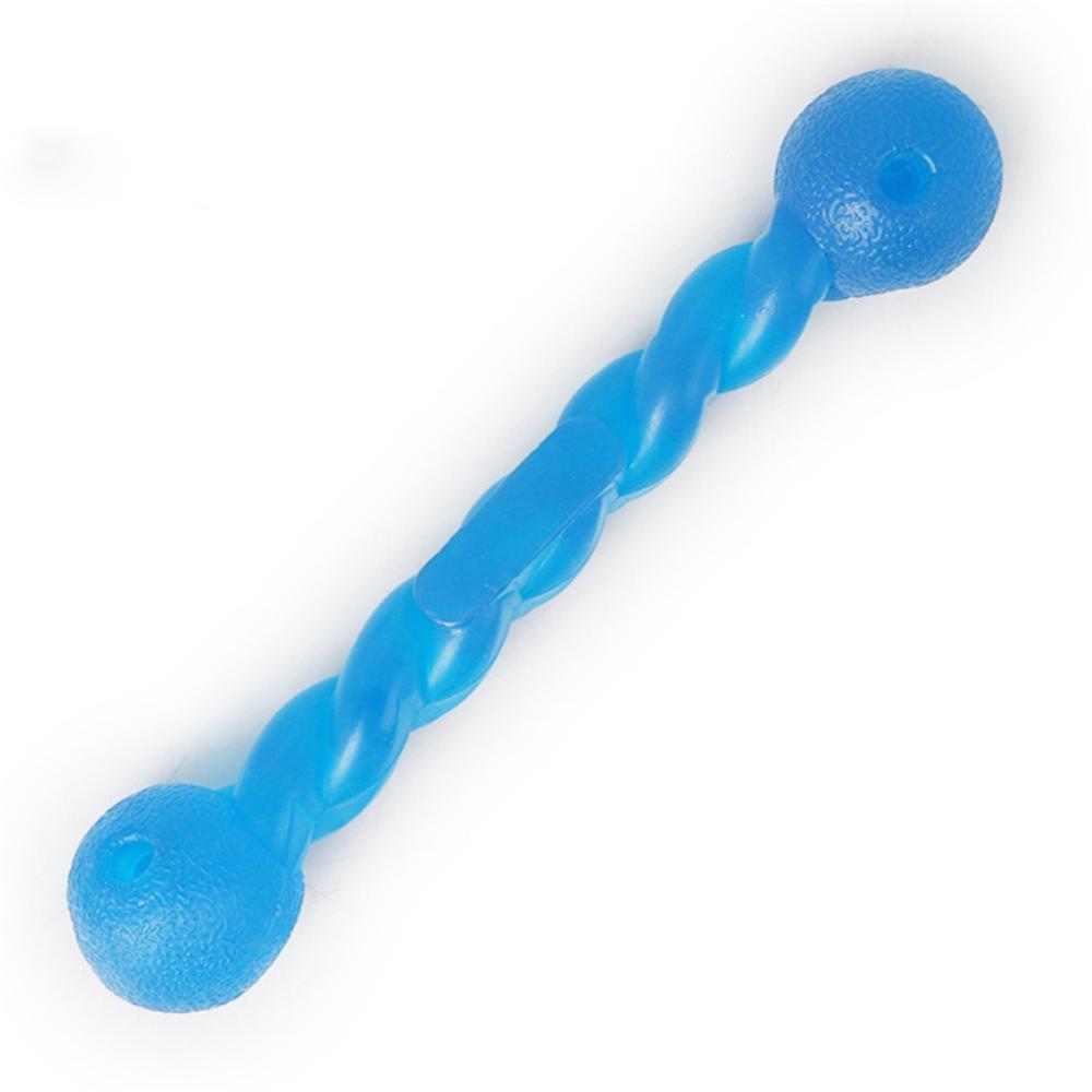 

Палочка для жевания домашних животных, прочная, из термопластичной резины, для чистки зубов щенка, игрушка для жевания моляров, для домашних животных, для интерактивного обучения собак, игрушка-палочка синий