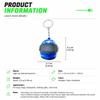 Realistic Light-up Helmet Keychain Cool Helmet Bag Charm  Key/Backpack Decor